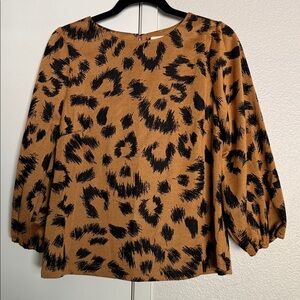 Everleigh Leopard Top.